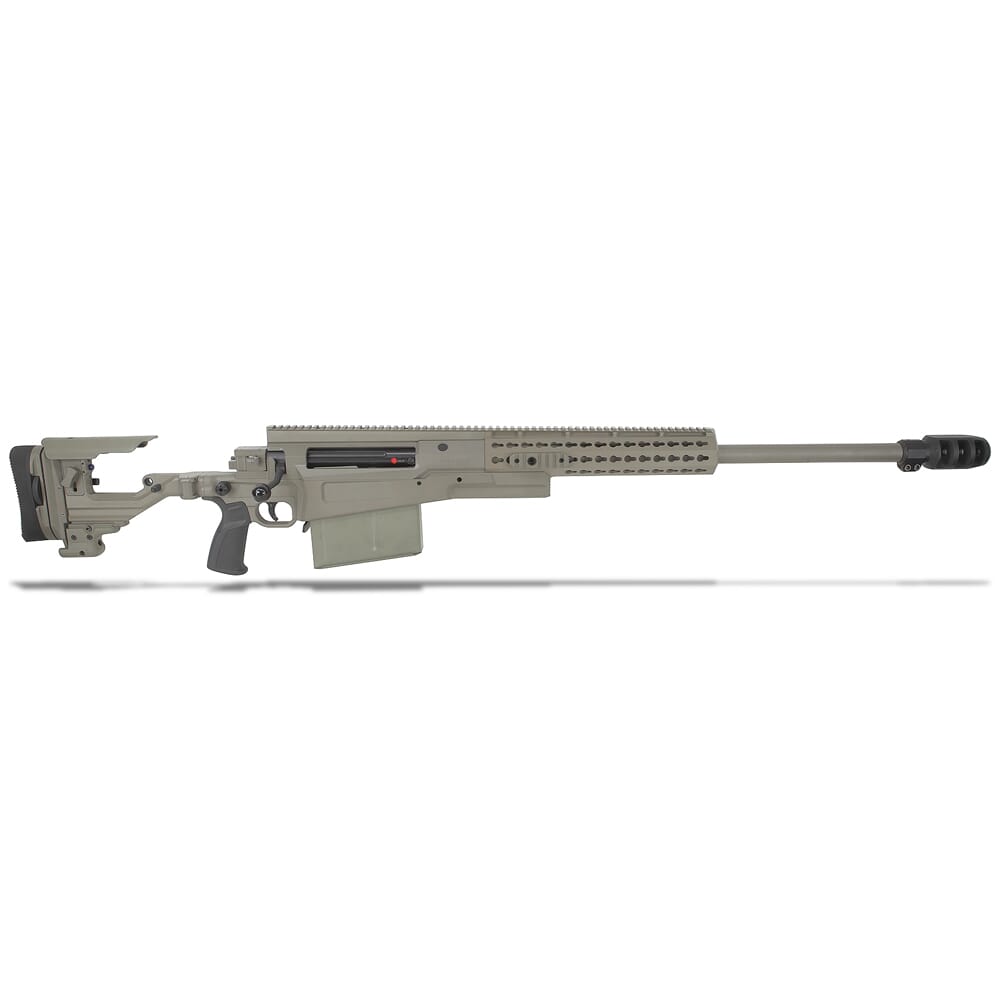 Accuracy International AX50 ELR Folding Rifle Elite Sand .50 BMG 27" M24x1 Triple Port Brake 16" Forend Tube 29030ES