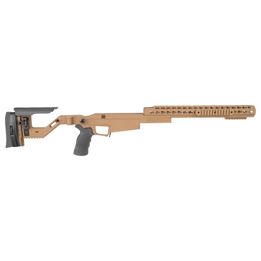 Accuracy International AXSR AICS Rem 700 SA .308 Right Folding, 16 Forend Dark Earth SRC-001DE