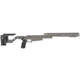 Accuracy International AXSR AICS Rem 700 LA .338 Lapua Mag CIP Right Folding, 16 Forend Elite Sand SRC-002ES
