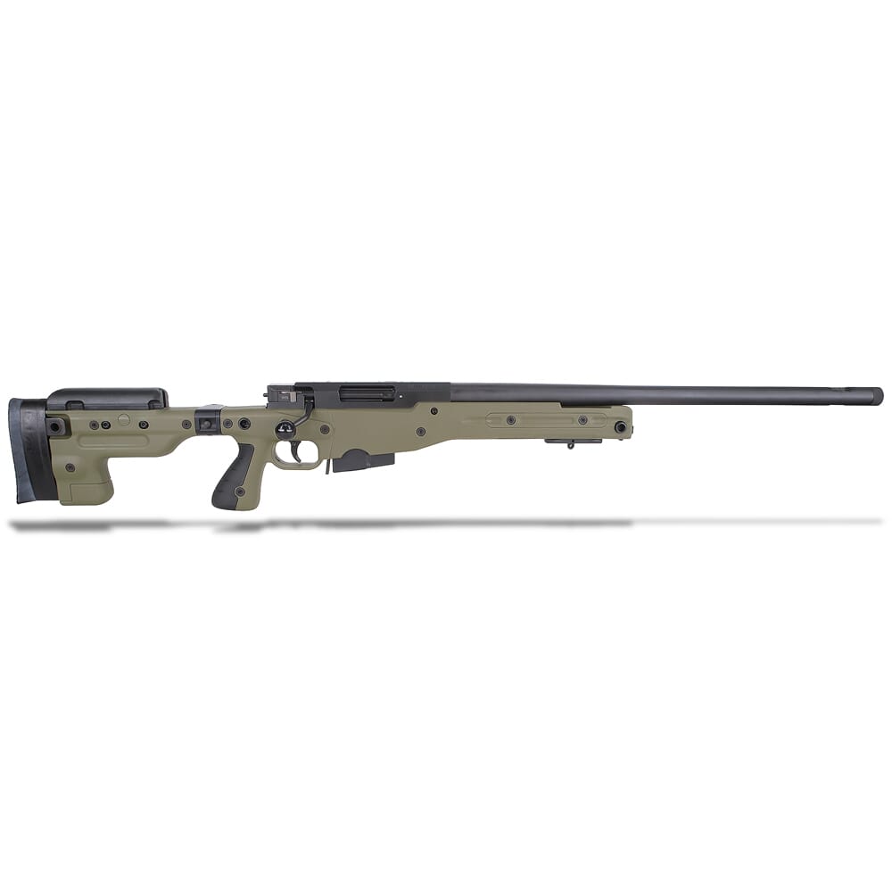 Accuracy International AT .308 24" Threaded Folding Stock Sage Green Rifle 27718GR24IN