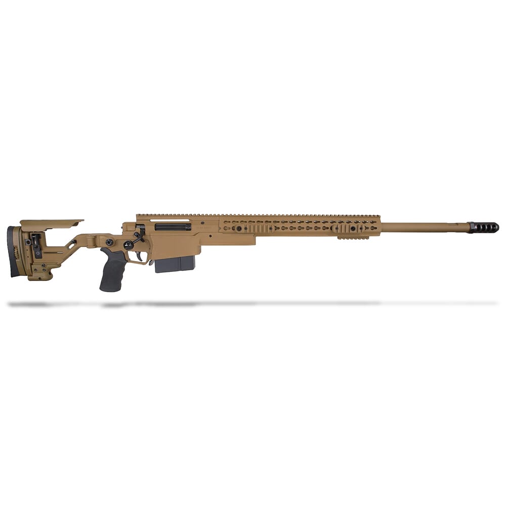 Accuracy International AXSR Folding Rifle .338 Lapua Mag Dark Earth 27" 3/4"-24 w/Brake SR38L27MDE