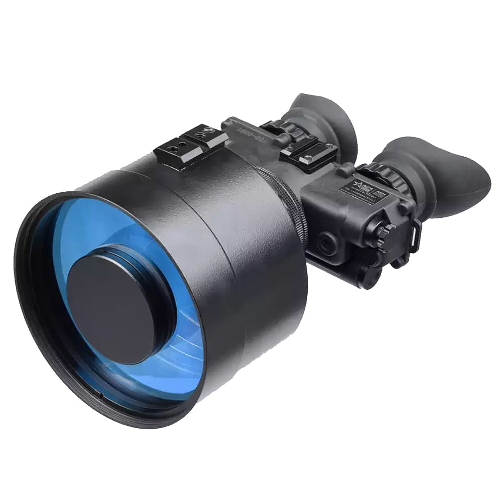 AGM FoxBat-8 NW1 Gen 2+ Lvl 1 White Phosphor IIT Night Vision 8x Bi-Ocular w/Long-Range Infrared Illuminator, Tripod, &amp; Hard Case 13F8P822154211