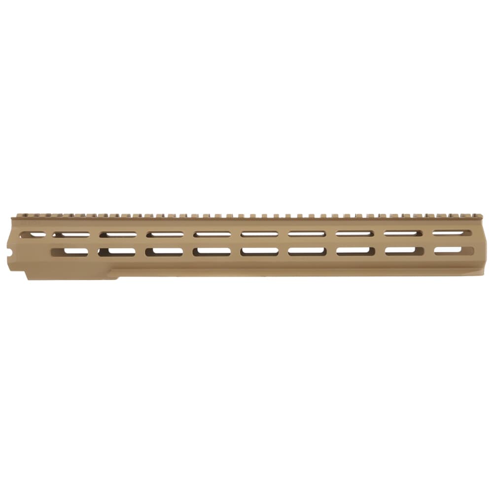 Accuracy International AXMC/AXSA 16&quot; M-LOK Rifle Dark Earth Forend Tube w/Integrated RRS Rail &amp; 20 MOA Top Rail 100-20-001764DE