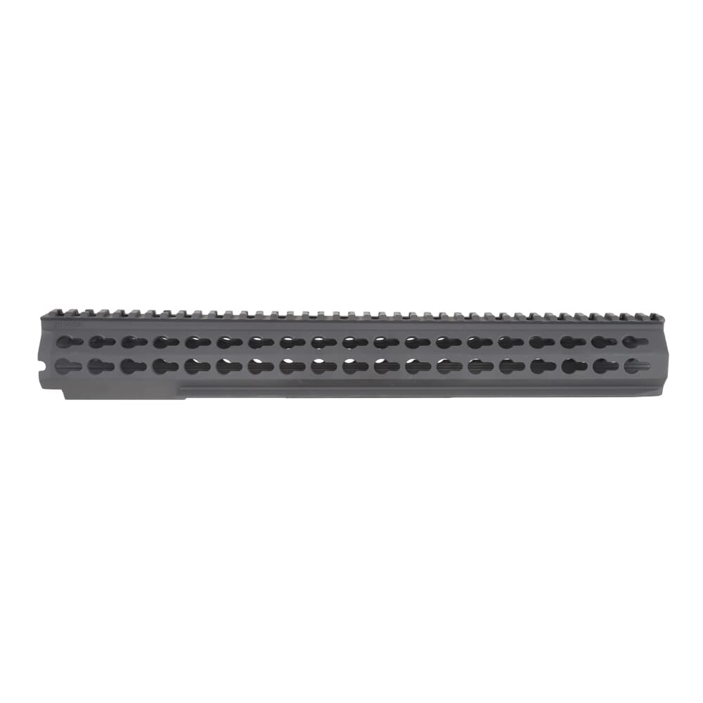 Accuracy International AXSR/ASR 16&quot; Black Forend Tube Sub-Assembly w/Integrated RRS Rail &amp; 20 MOA Keyslot Top Rail 100-19-001449BL