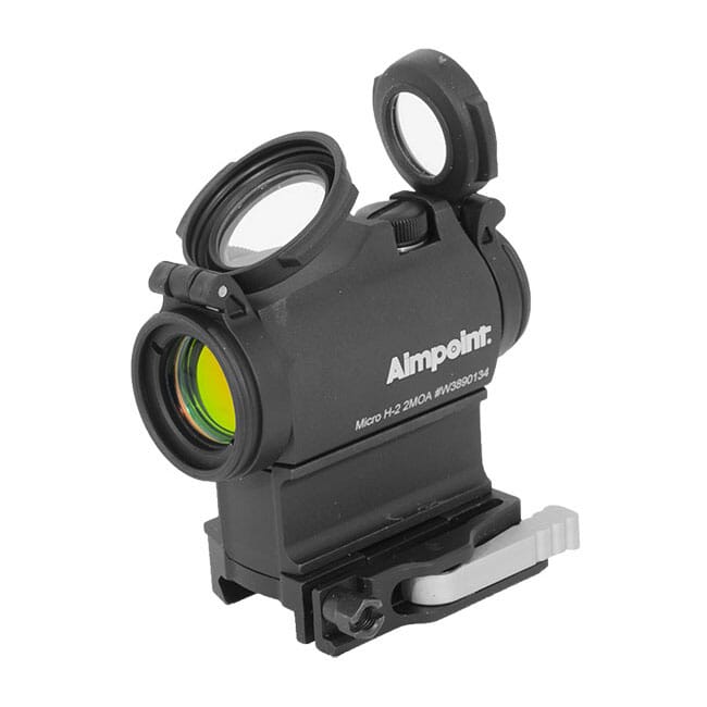 Aimpoint Micro H-2  AR15 ready - 2 MOA  LRP mount 39mm spacer  MPN 200211