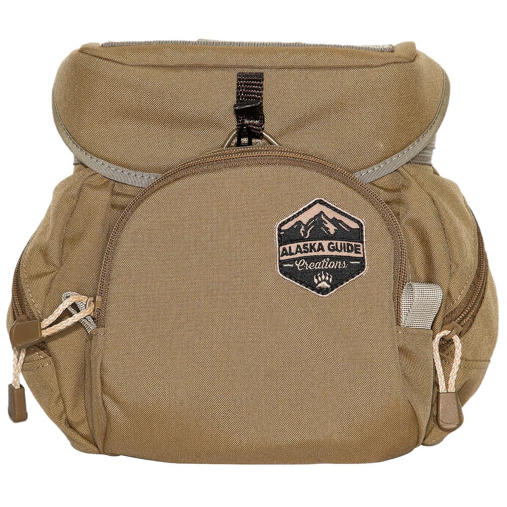 Alaska Guide Creations Denali Gen L Coyote Brown Binocular Pack DEN-L-CB