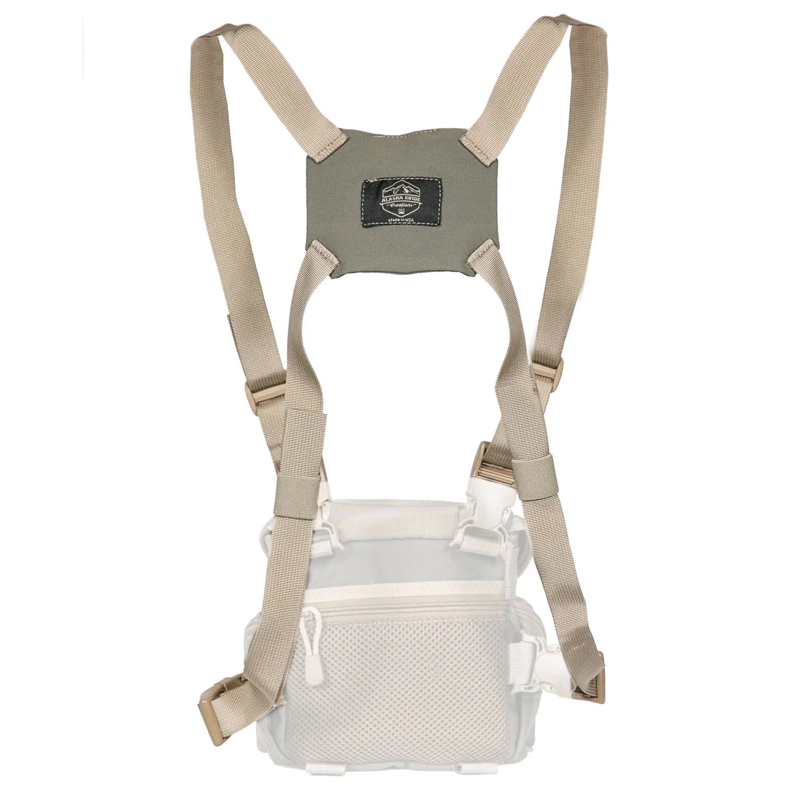 Alaska Guide Creations Ranger Green Ultralight Harness ULH-RG