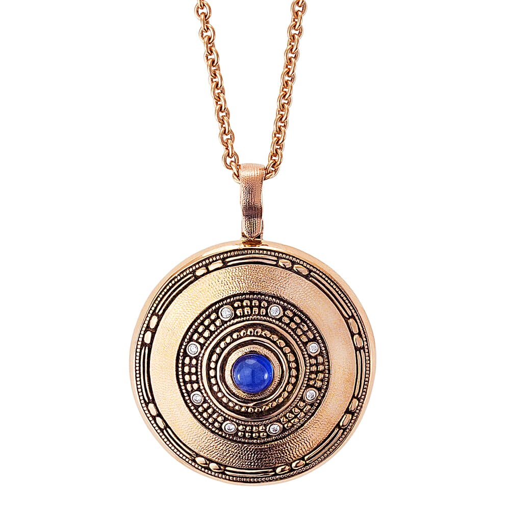 Alex Sepkus 18K Diamond "Circle" Pendant