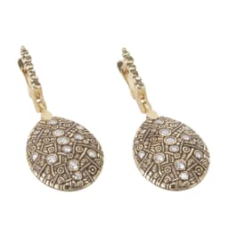 Alex Sepkus 18k and Diamond "Tear Drop" Earrings, 24 Diamonds (0.64ct) E-186D