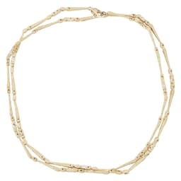 Alex Sepkus 18K Diamond "Sticks and Stones" 32" Necklace with 29 Diamonds (0.86ct) N-39D32