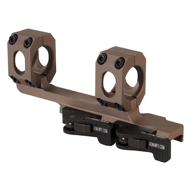 ADM ADRECON 1" Tac Lever FDE Cantilever Scope Mount For Sale