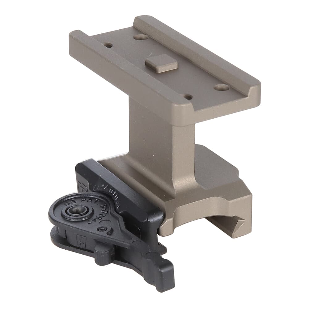 ADM Lightweight QD T1/T2/CompM5 1.93&quot; FDE Mount w/LH Ti Lever AD-T1-LW-H-FDE-TL