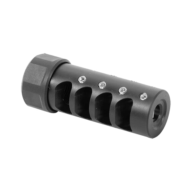 APA The Answer Muzzle Brake 1/2x28 9mm Cal Black Nitride