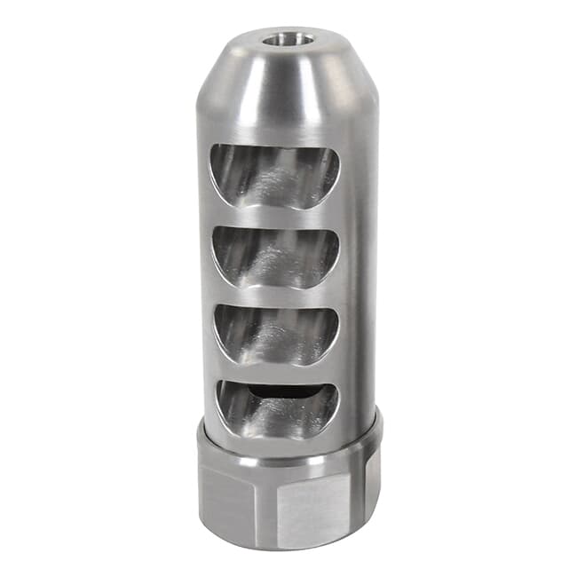 APA USED Gen II Fat Bastard Muzzle Brake M18x1 30 Cal Stainless Steel As New, Open Box UA2625