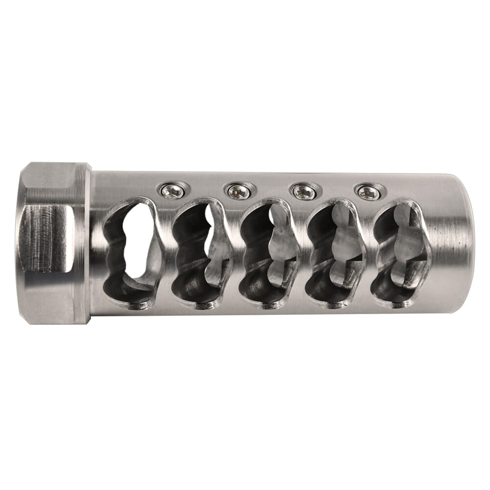 American Precision Arms Gen 4 Fat Bastard Self Timing Muzzle Brake 5/8x24 / .30 / Stainless G4F5830S