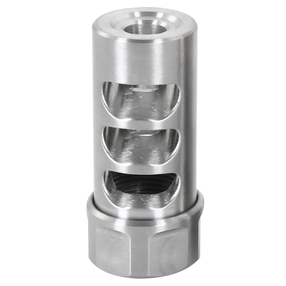 American Precision Arms Gen 2 Micro Bastard 1/2x28 TPI up to 30 Cal. Stainless Steel Muzzle Brake G2M1230S