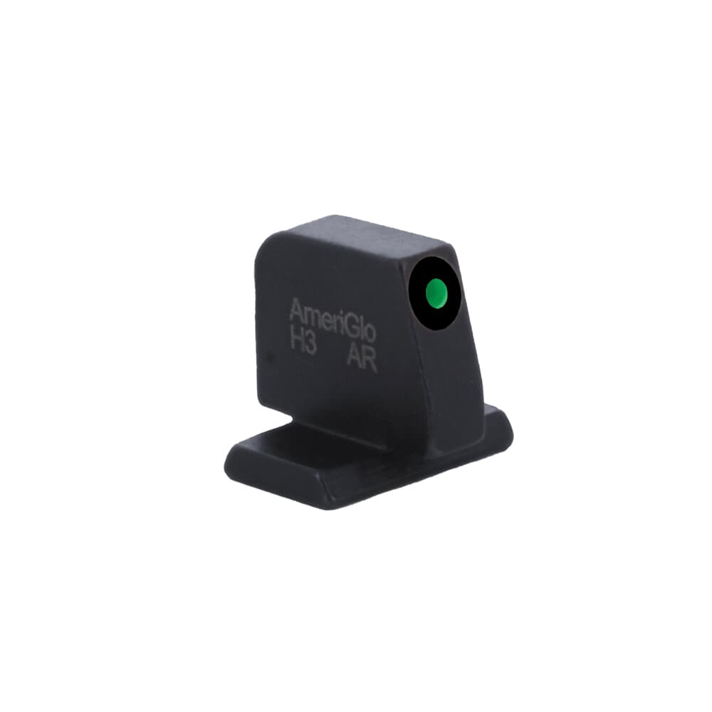 Ameriglo Grn Trit w/Black Outline .378" H .125" W Front Sight for S&W M&P (Excl.EZ) SW-412-378
