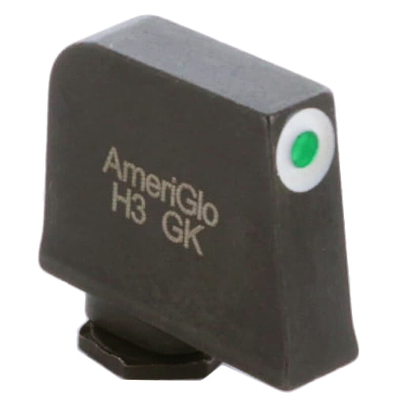 Ameriglo Classic Grn Trit w/White Outline .385"H .125"W Front Sight for Glock GL-112-385