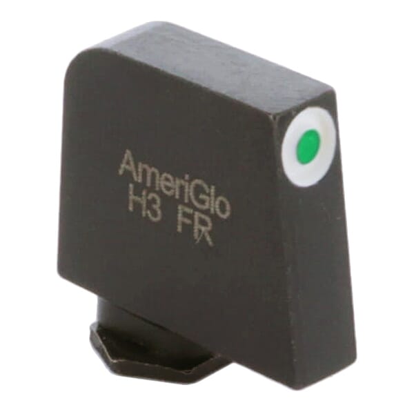 Ameriglo Classic Green Tritium w/White Outline Stock .389"H .125"W Front Sight for Glock GL-112-389