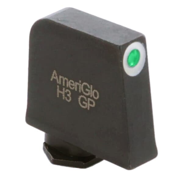 Ameriglo Classic Green Tritium w/White Outline Stock .407&quot;H .125&quot;W Front Sight for Glock GL-112-407