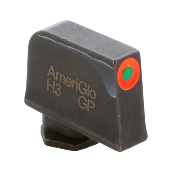 Ameriglo ProGlo Green Tritium w/Orange Outline .315"H .125"W Front Sight for Glock GL-212-315-OR-C