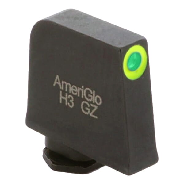Ameriglo ProGlo Green Tritium w/LumiGreen Outline .407"H .125"W Front Sight for Glock GL-212-407-G