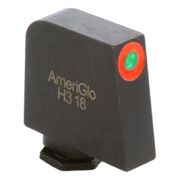 Ameriglo ProGlo Green Tritium w/Orange Outline .407"H .125"W Front Sight for Glock GL-212-407-O