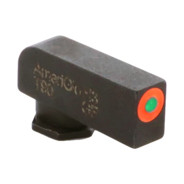 Ameriglo ProGlo Green Tritium w/Orange Outline .19&quot;H .125&quot;W Front Sight for Glock GL-212T-190-ORC