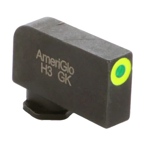 Ameriglo ProGlo Green Tritium w/LumiGreen Outline .28&quot;H .125&quot;W Front Sight for Glock GL-212T-280-GRC