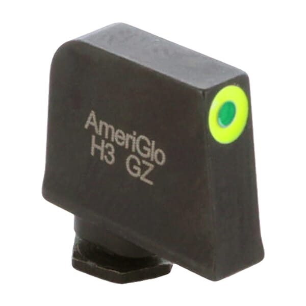 Ameriglo ProGlo Green Tritium w/LumiGreen Outline .365"H .125"W Front Sight for Glock GL-212T-365-GRC
