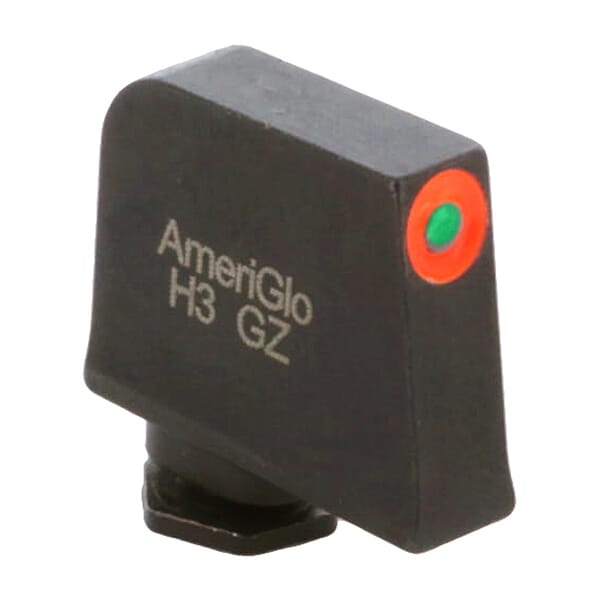 Ameriglo ProGlo Green Tritium w/Orange Outline .365"H .125"W Front Sight for Glock GL-212T-365-ORC