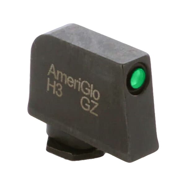 Ameriglo Green Tritium w/Black Outline Stock .315&quot;H .125&quot;W Front Sight for Glock GL-412-315