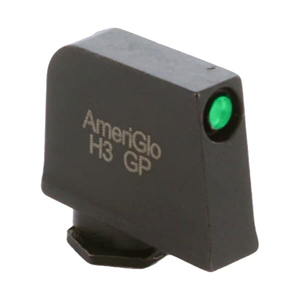 Ameriglo Green Tritium w/Black Outline Stock .35&quot;H .125&quot;W Front Sight for Glock GL-412-350
