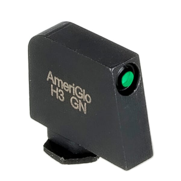 Ameriglo Green Tritium w/Black Outline Stock .358"H .125"W Front Sight for Glock GL-412-358