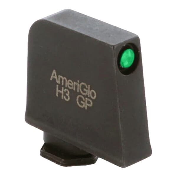 Ameriglo Green Tritium w/Black Outline .407&quot;H .125&quot;W Front Sight for Glock GL-412-407