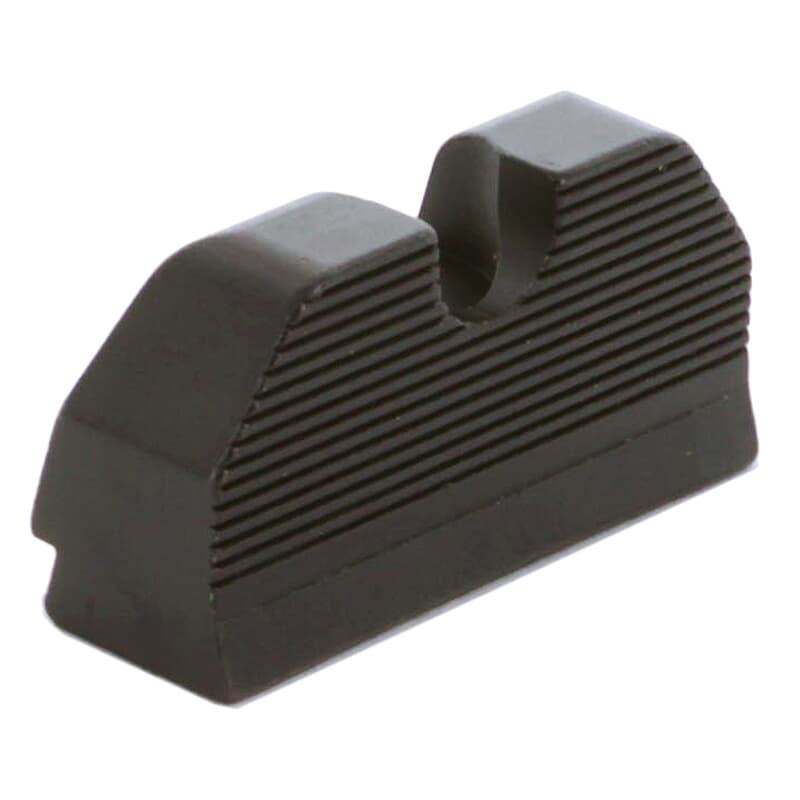 Ameriglo Serrated Black .395&quot; H .160&quot; U Notch Rear Sight for Glock GL-420-395