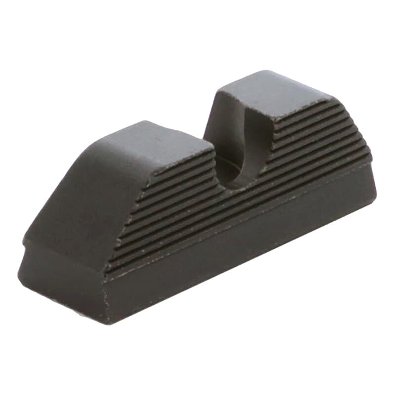 Ameriglo Serrated Black .276&quot; H .165&quot; U Notch Rear Sight for Glock GL-425