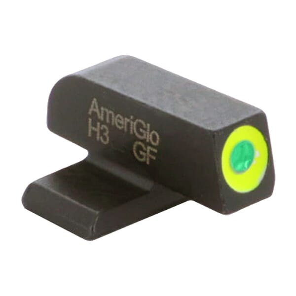 Ameriglo Green Tritium w/LumiGreen Outline .22"H .14"W #8 Front Sight for Most Sig/Springfield Models SG-212-220-G
