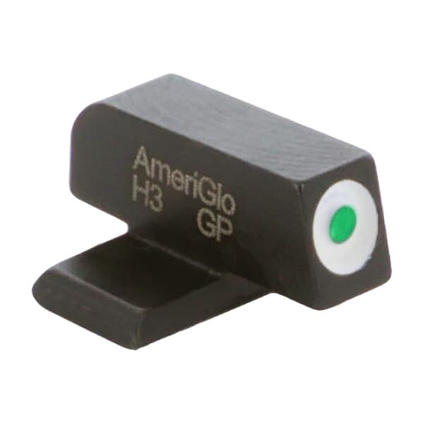 Ameriglo Green Tritium w/White Outline .23&quot;H .14&quot;W #6 Front Sight for Most Sig/Springfield Models SG-160-6