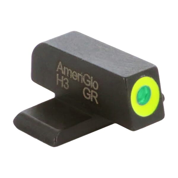 Ameriglo Green Tritium w/LumiGreen Outline .23"H .14"W #6 Front Sight for Most Sig/Springfield Models SG-212-230-G