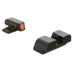 Ameriglo Protector Green Tritium w/Orange Outline Front, Black Serrated Rear Sight Set for Sig (#8 Front/#8 Rear) SG-433