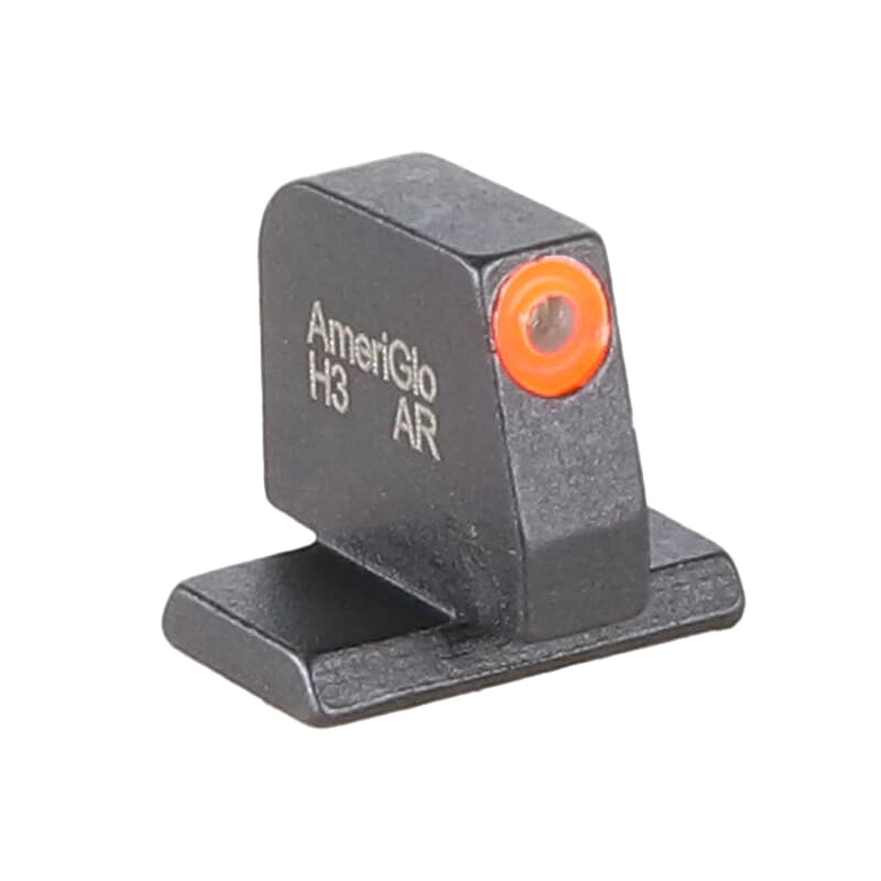 Ameriglo Grn Trit w/Orange Outline .378&quot; H .125&quot; W Front Sight for S&amp;W M&amp;P (Excl.EZ) SW-212-378-O