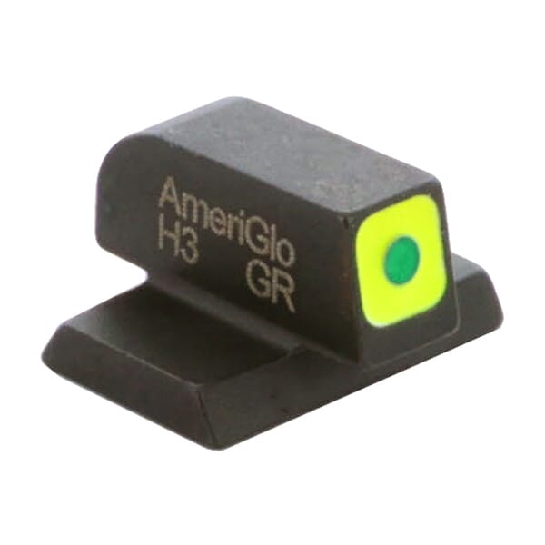 Ameriglo Green Tritium LumiGreen Sq Outline .23"H .14"W Front Sight for S&W S&W-212-GR-Q