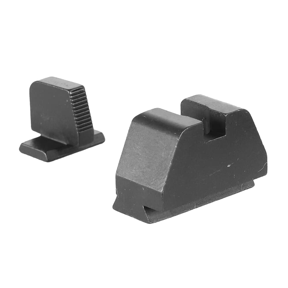 Ameriglo Optic Compatible Black Serrated .378&quot;F , Black .492&quot;R Sight Set for S&amp;W M&amp;P (2.0 Core Dovetail) SW-429