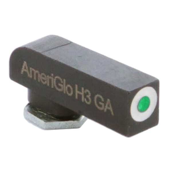 Ameriglo Classic Green Tritium w/White Outline Stock .15"H .125"W Front Sight for Glock GL-112-150