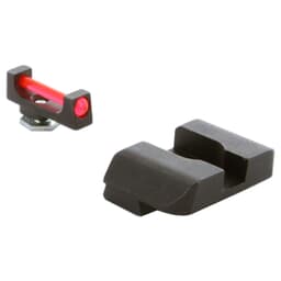 Ameriglo Red Fiber .13" Front Black Rear Sight Set for Glock Gen 1-4 17,19,22-24,26,27,33-35,37-39 GFB-103