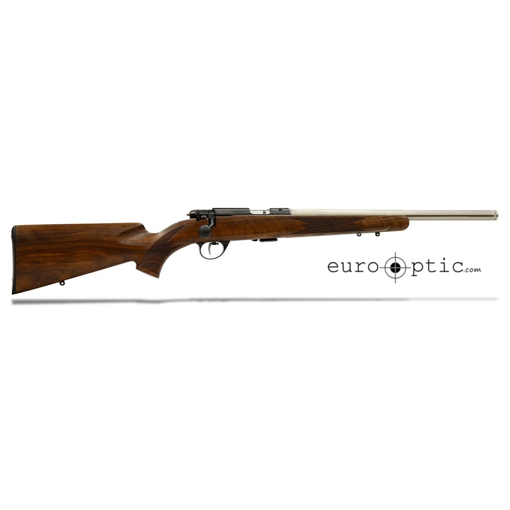 Anschutz 1710 AV .22 LR American Varmint 18&quot; 1/2x28 Heavy Bbl SS Rifle w/2-Stage Trigger A1710AVHBSSCLX