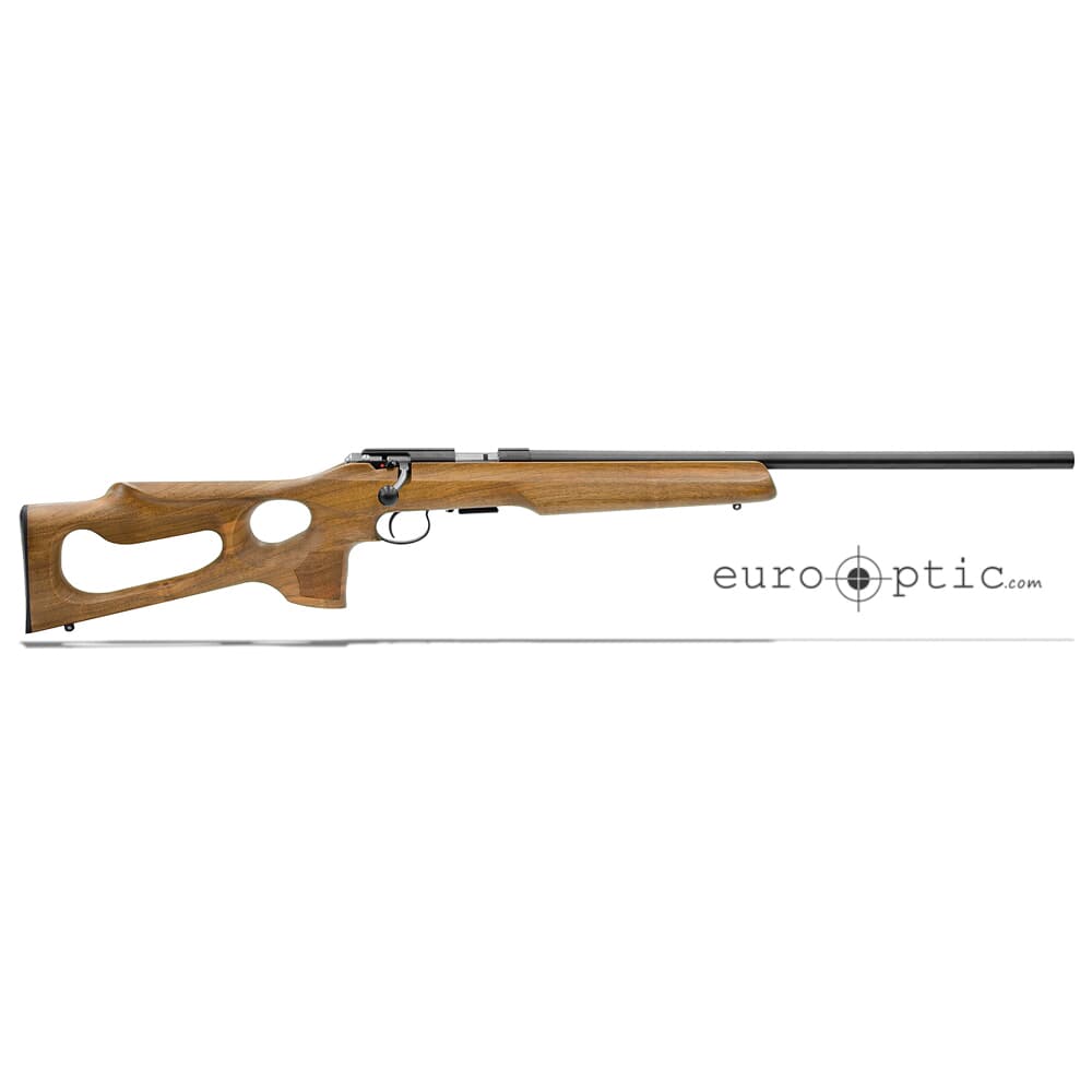 Anschutz 1517 D HB .17 HMR Walnut Thumbhole 23" Bbl Rifle w/5094 Single-Stage Trigger A1517DHBTHX