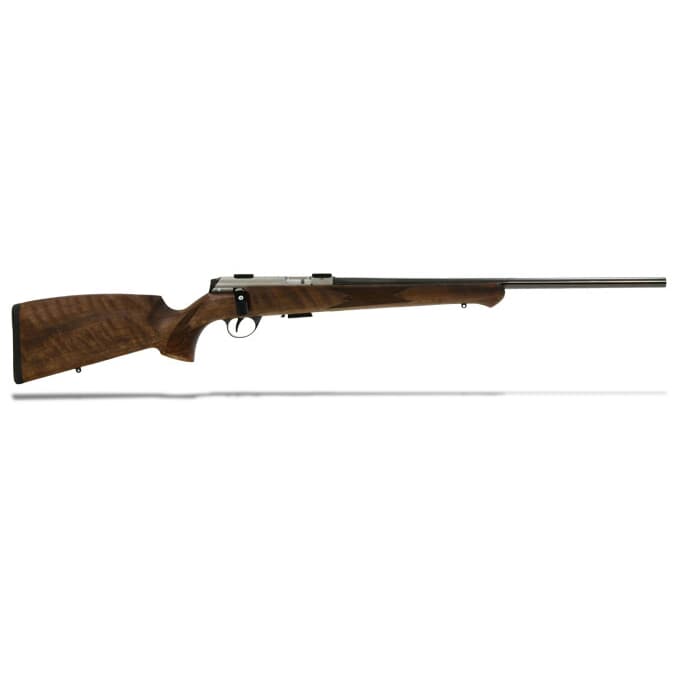 Anschutz 1727 F .17 HMR Walnut German 22&quot; Bbl Rifle w/5020 2-Stage Trigger 013169