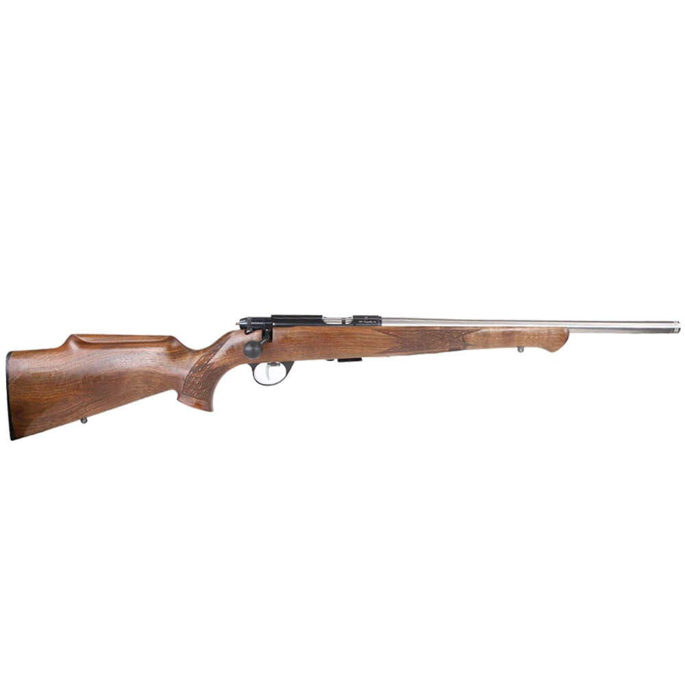 Anschutz 1712 AV .22 LR Monte Carlo 18&quot; 1/2x28 SS Bbl Walnut Rifle w/5110 2-Stage Trigger A015808